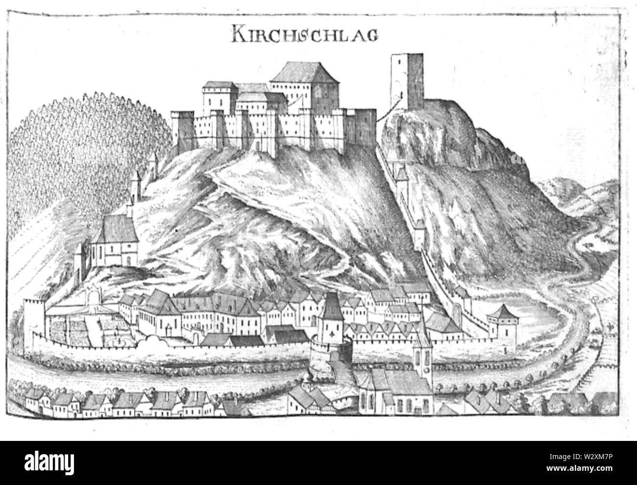 Kirchschlag,Basse Autriche Banque D'Images