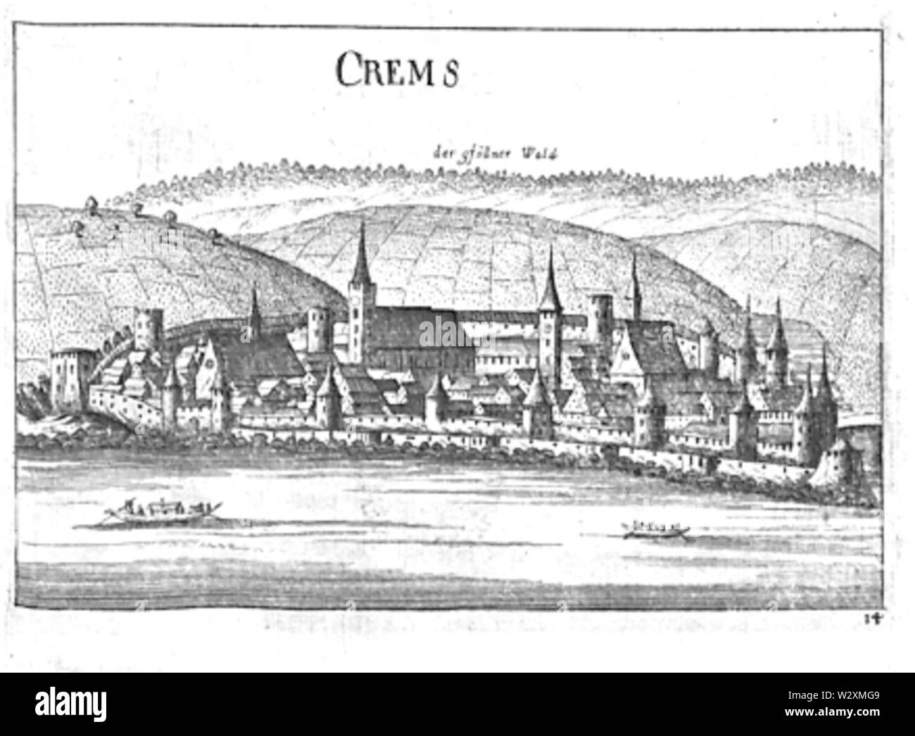 Krems an der Donau, Autriche Georg Vischer Mätthaus Banque D'Images