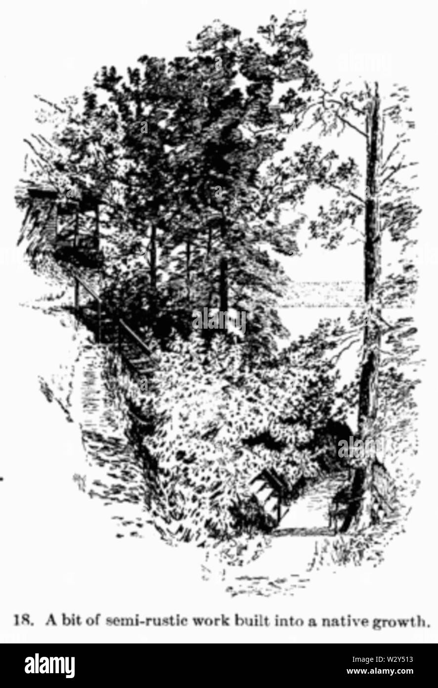 Fig018 Manuel de jardinage Banque D'Images