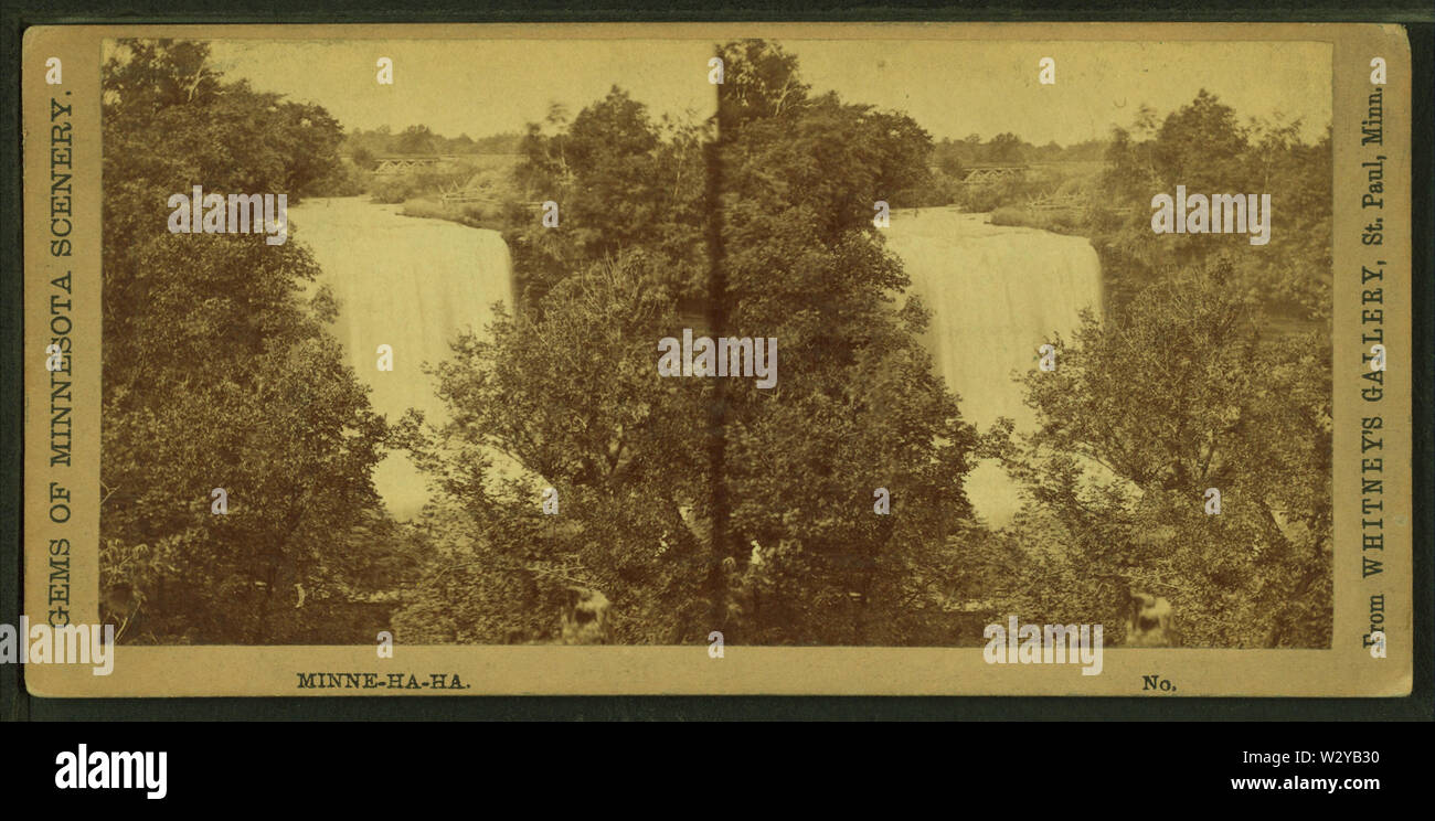 Minne-ha-ha, par Whitney's Gallery Banque D'Images