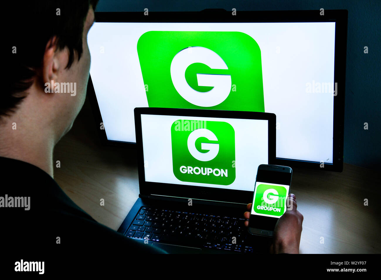 Logo de groupon Banque de photographies et d’images à haute résolution ...