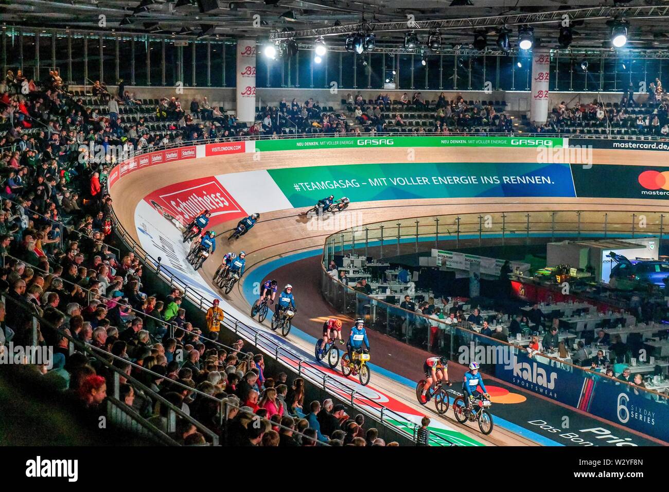 Edition 2019, Berlin 30 Runden, Derny 4. Tag. Sonntag 27.01.2019, Velodrom, Prenzlauer Berg, Berlin, Deutschland Banque D'Images