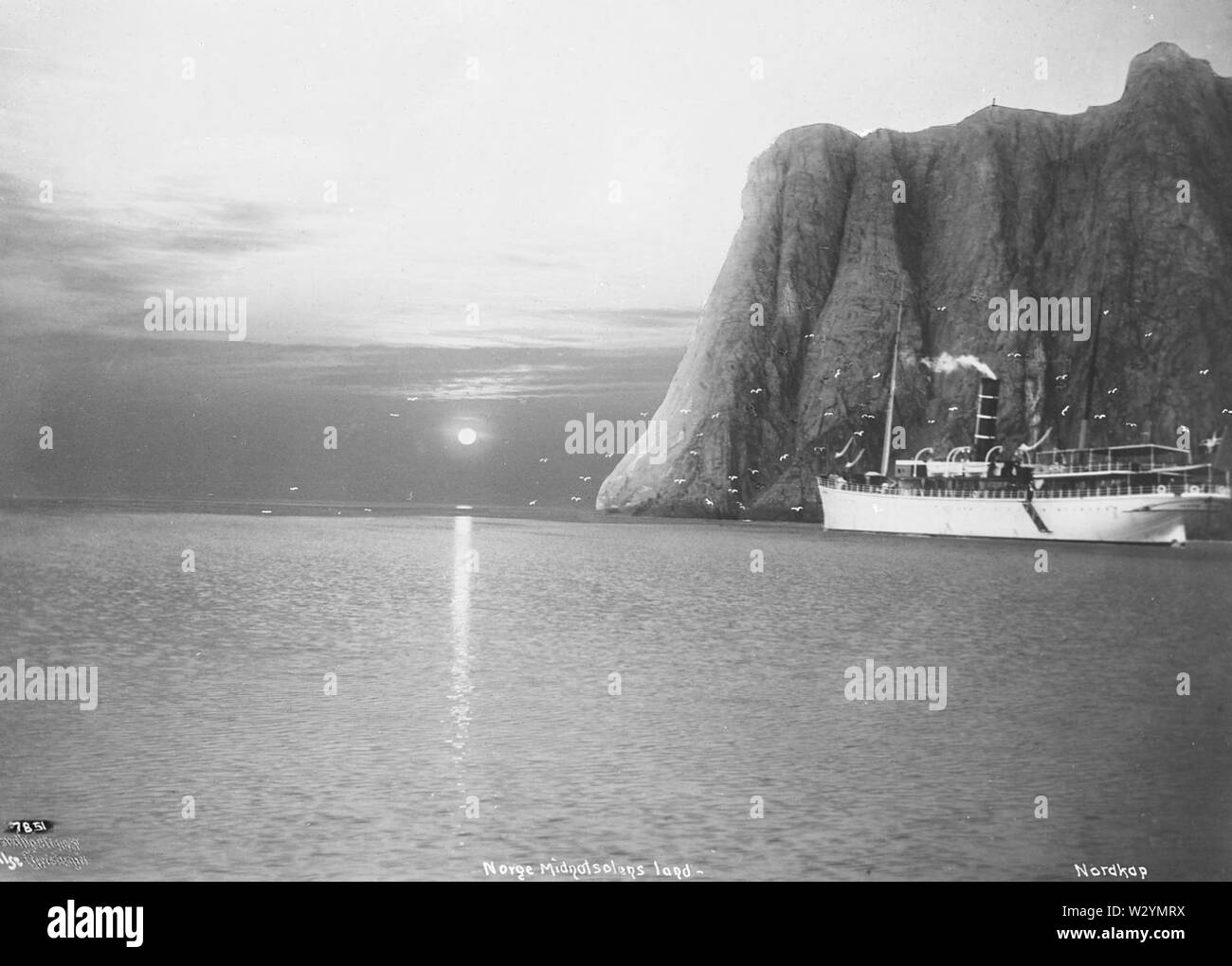 Neptun dans soleil de minuit Banque D'Images