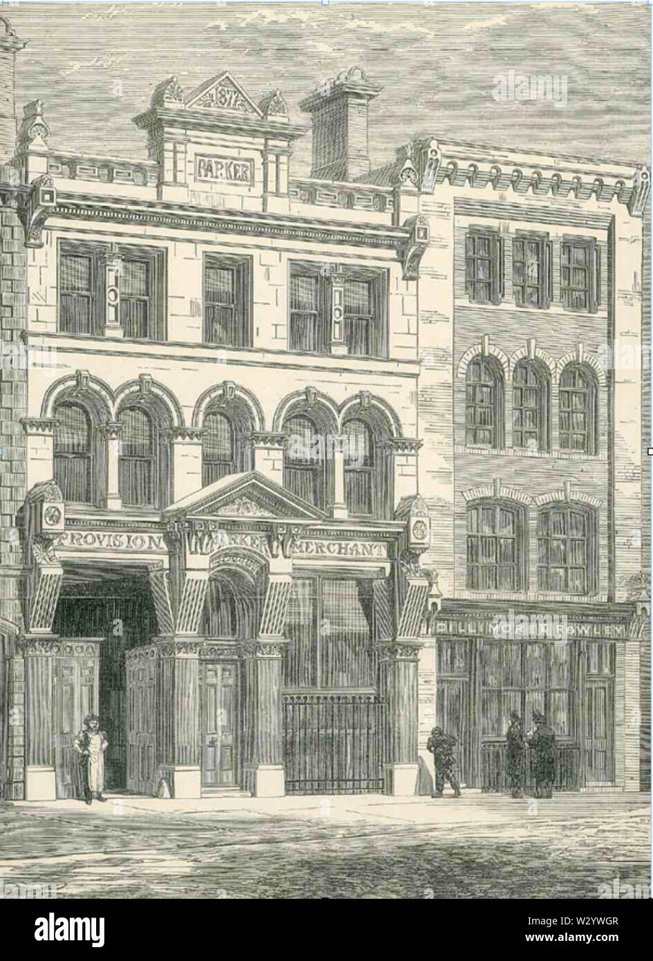 Amendements 42 et 44-46 St John Street Clerkenwell, Londres Banque D'Images