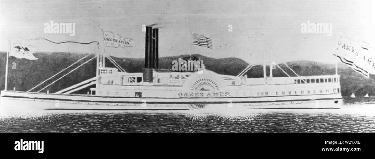 OakesAmesShip Banque D'Images