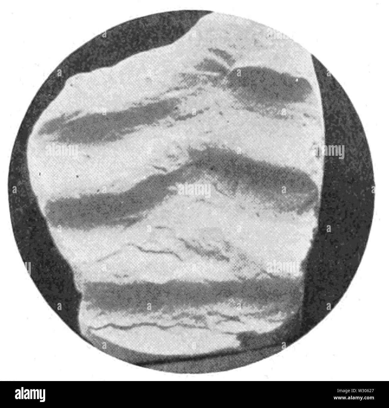 PSM V54 D241 marques d'ondulation dans la poussière volcanique Banque D'Images