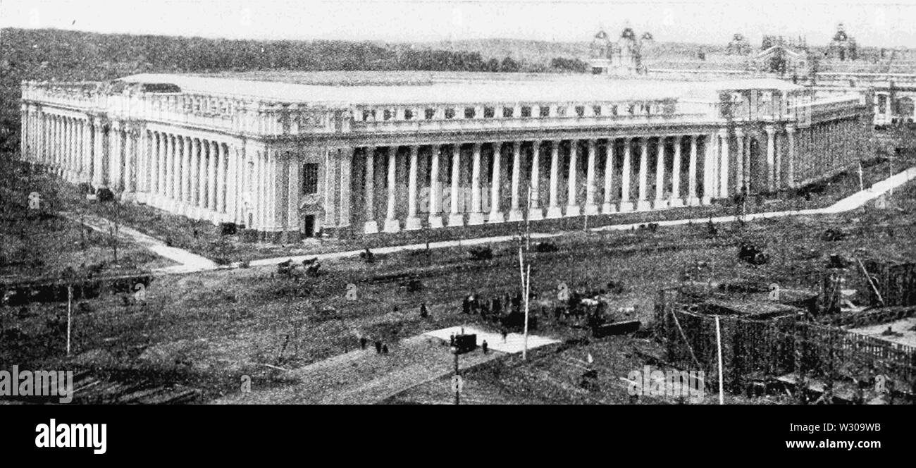 PSM V63 D194 bâtiment éducatif Louisiana Purchase Exposition Banque D'Images
