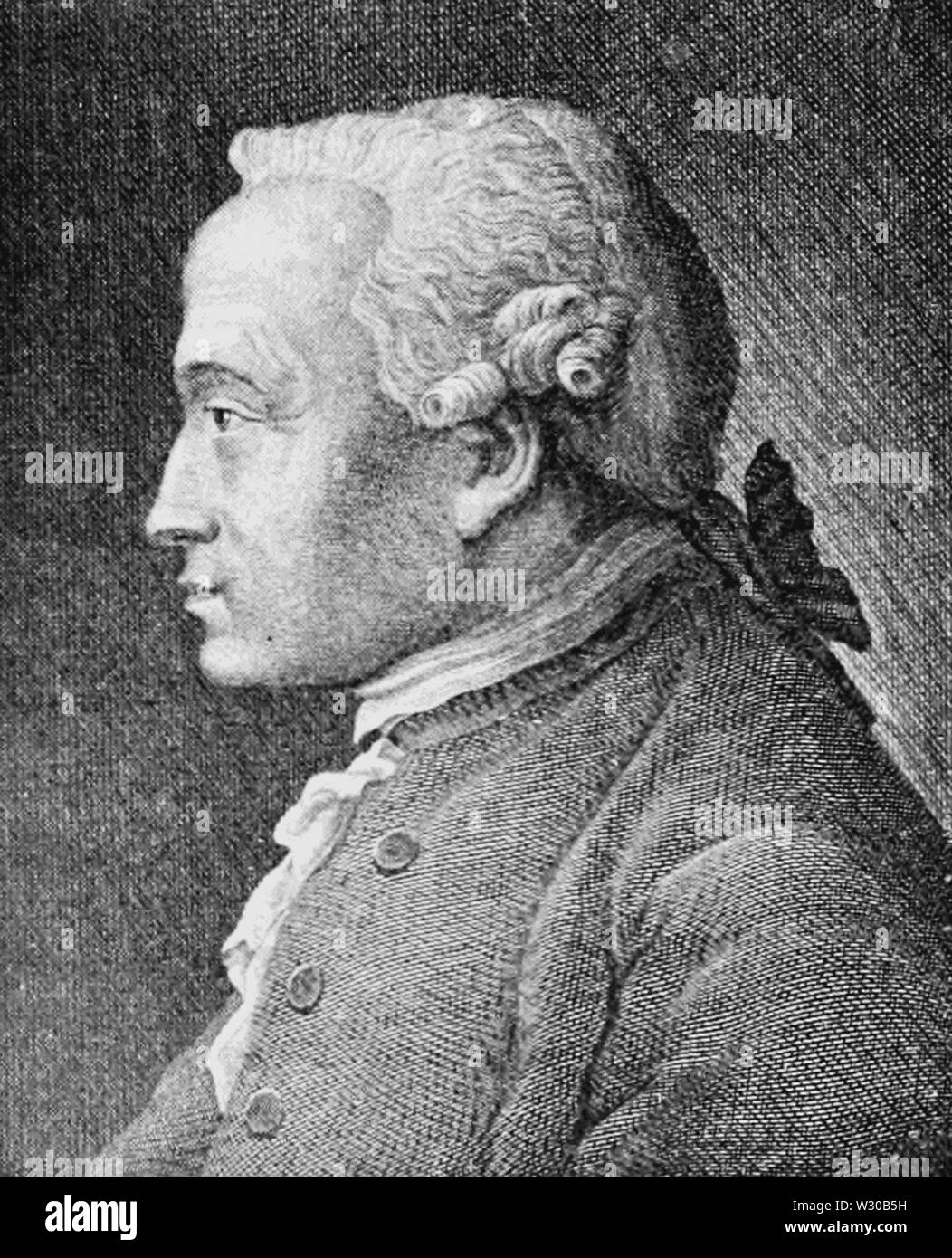 PSM V64 D532 Immanuel Kant Banque D'Images