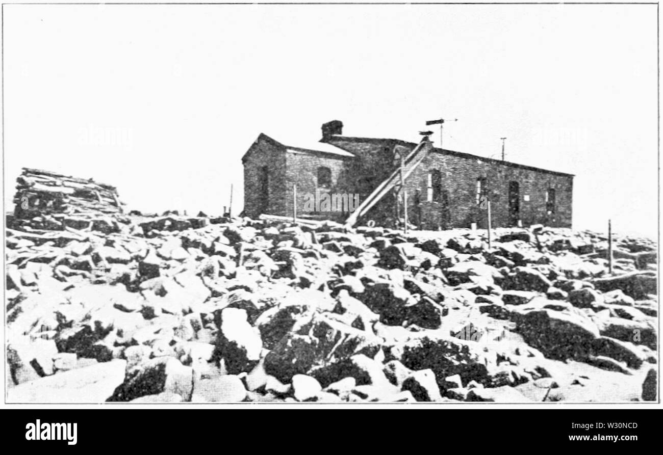 PSM V73 D098 station observatoire pic Pike Banque D'Images