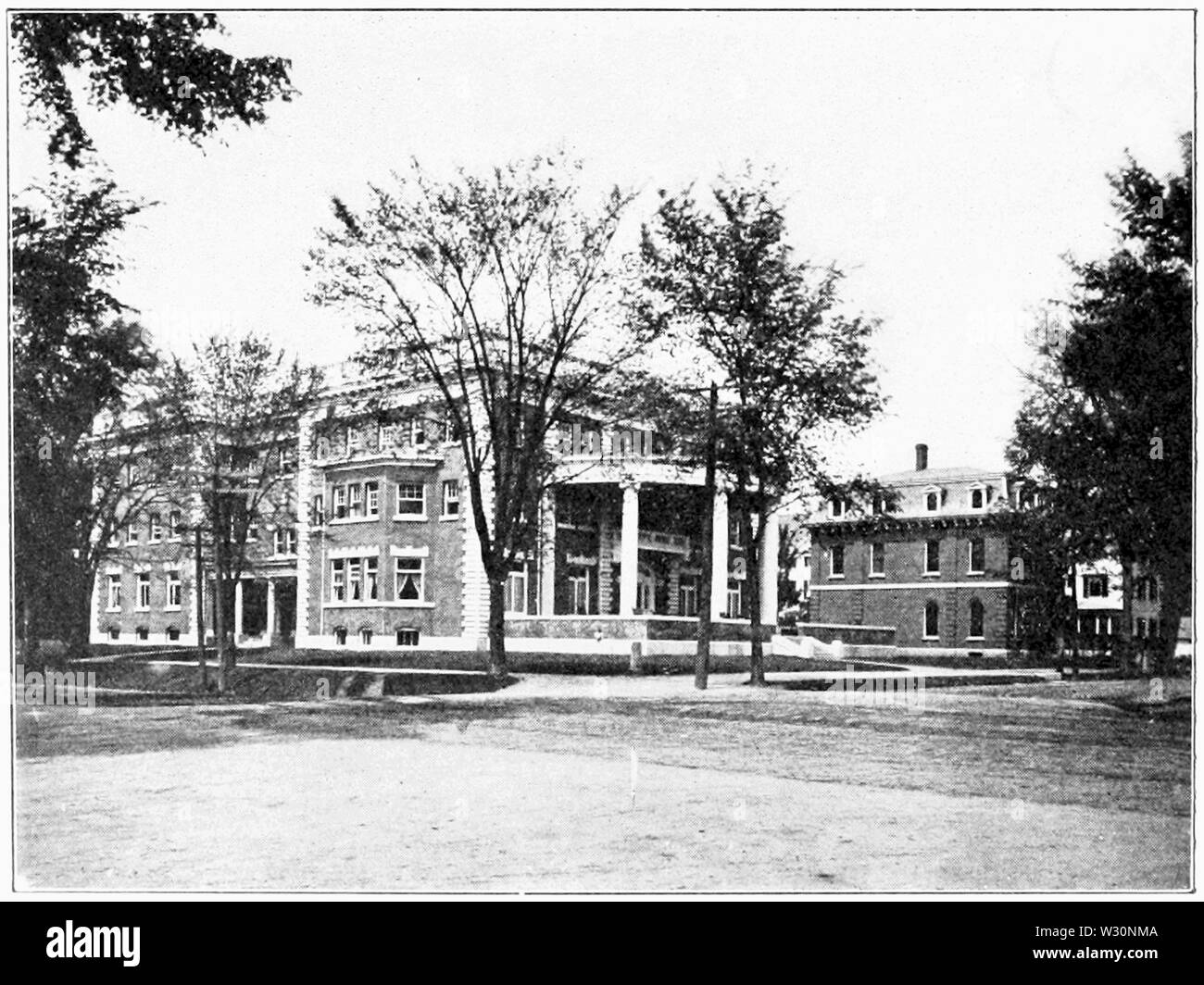 PSM V73 D194 hall College Dartmouth College Banque D'Images