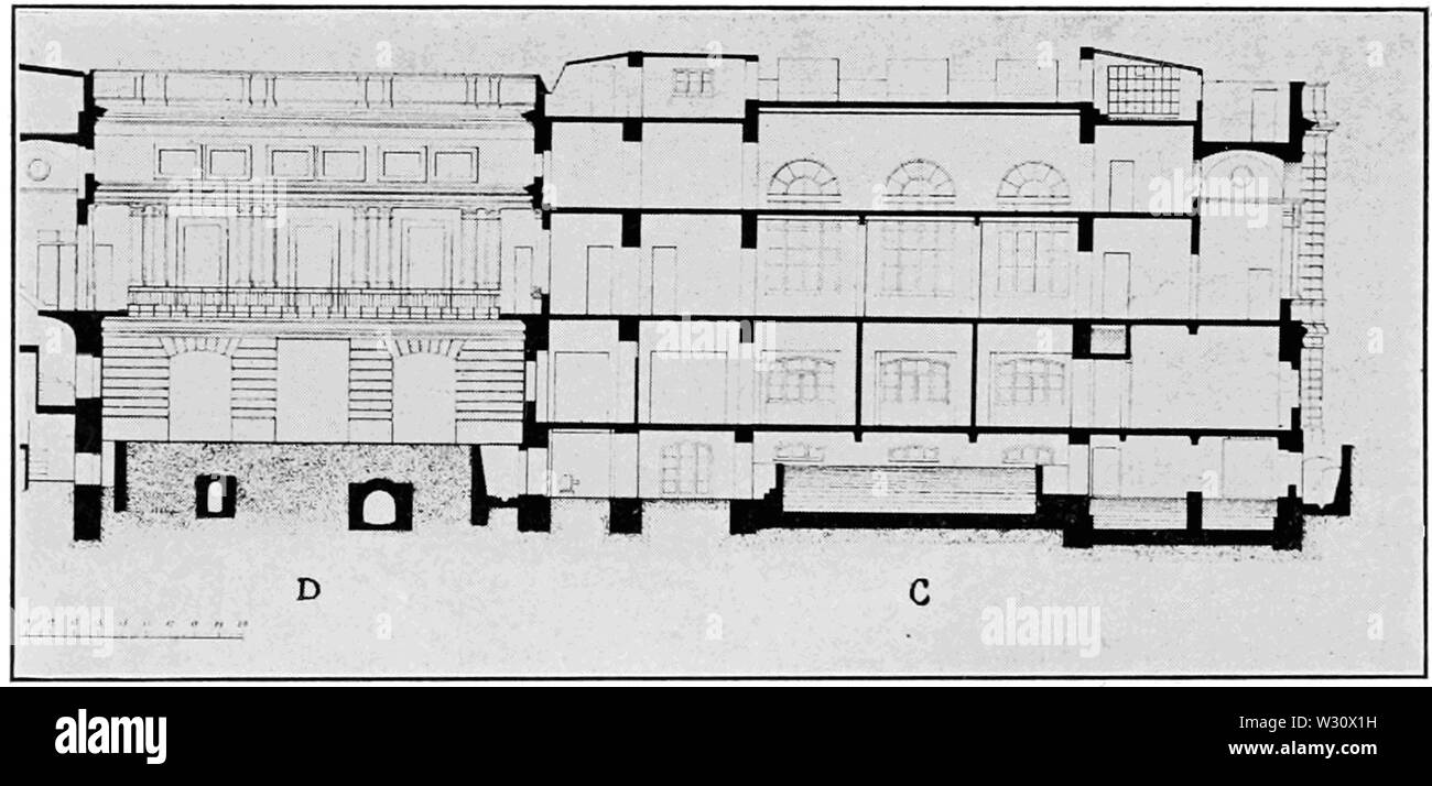 PSM V77 D220 Plan du laboratoire de physiologie comparée Banque D'Images