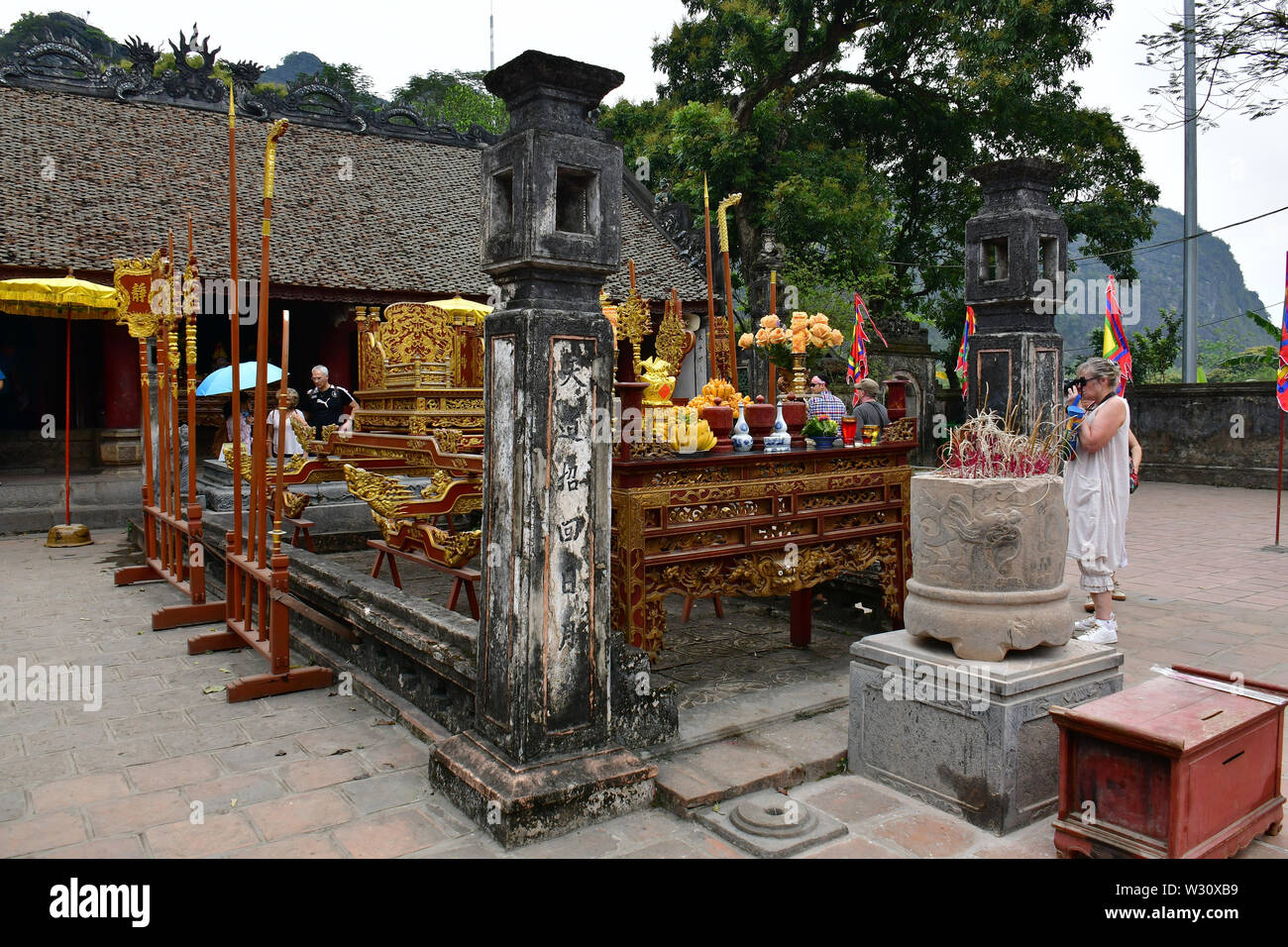 Hoa Lư, Vietnam, Asie Banque D'Images