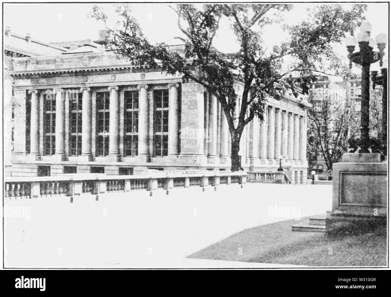 PSM V79 D314 de l'American geographical society building à new york Banque D'Images