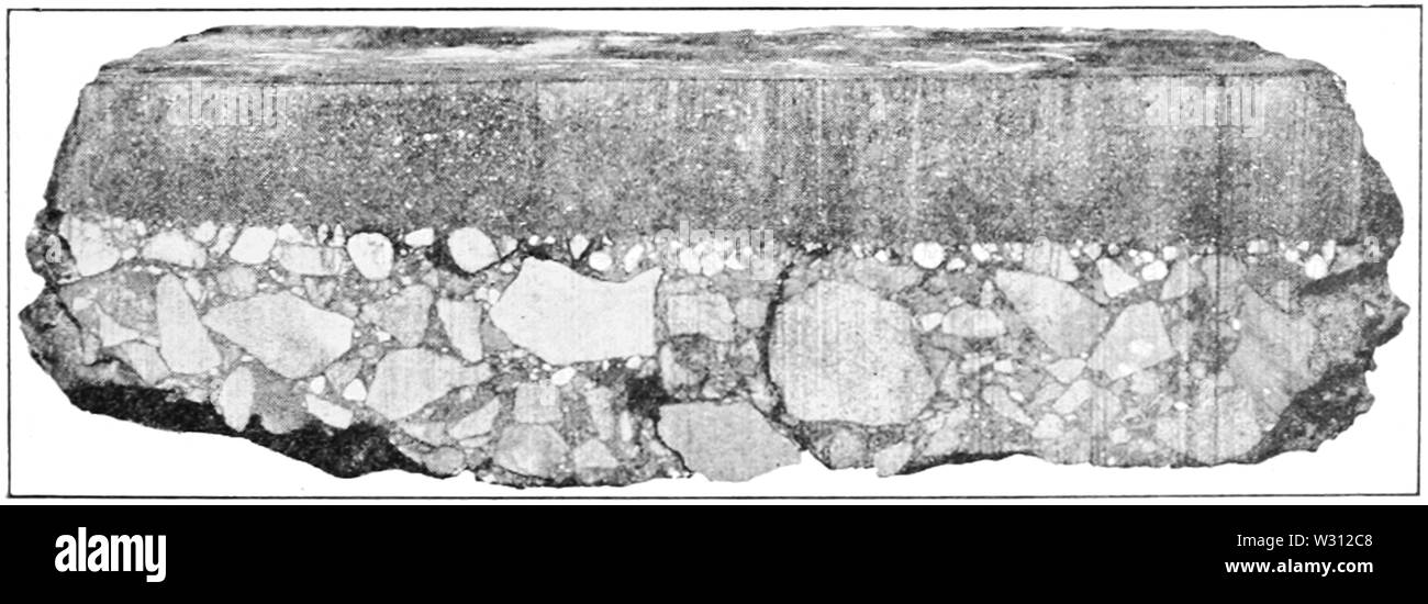 PSM V81 D185 Section du Vermont Avenue trottoir Banque D'Images