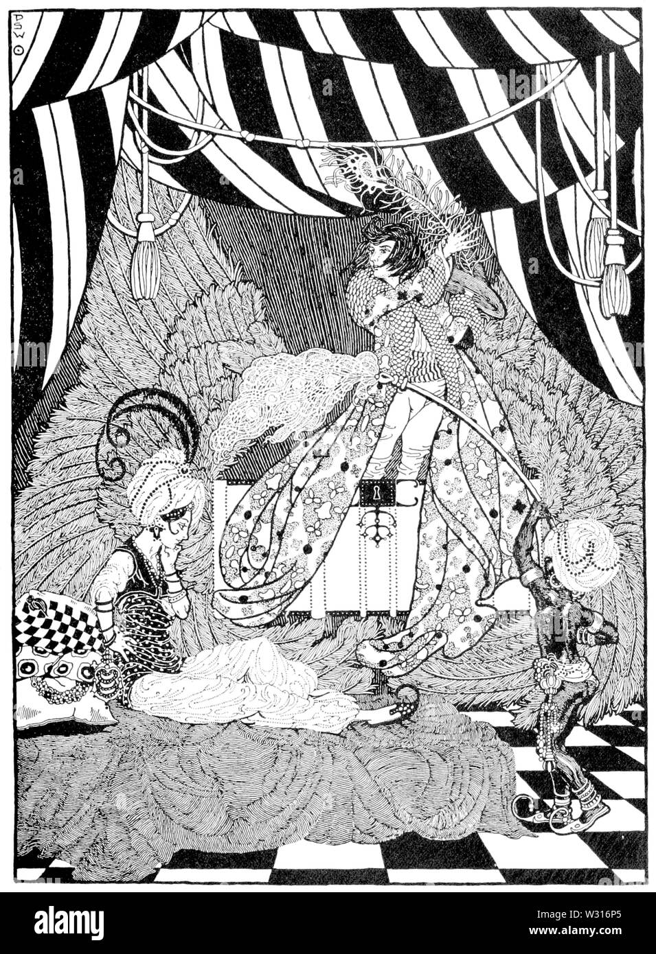 Page 033 de contes de Hans Christian Andersen (Walker) Banque D'Images