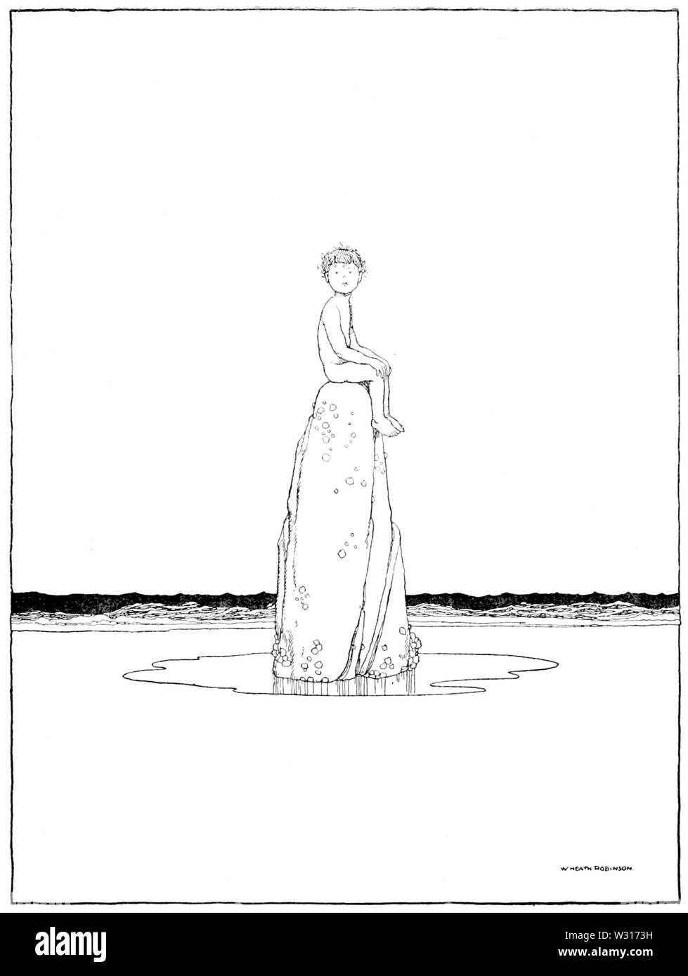 Page 117 l'illustration, l'eau les bébés Banque D'Images