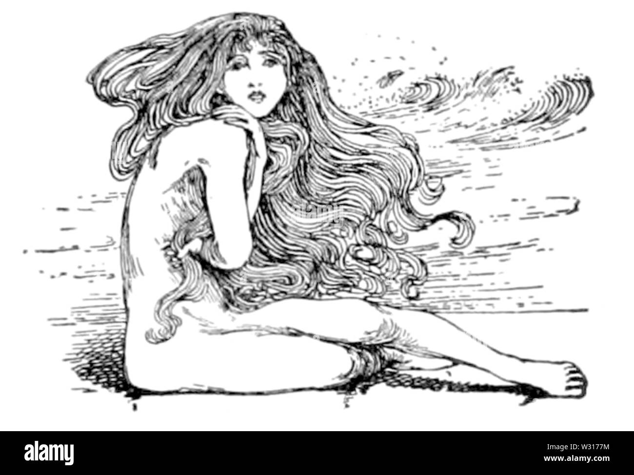 Page 135 l'illustration dans les contes d'Andersen (Stratton) Banque D'Images