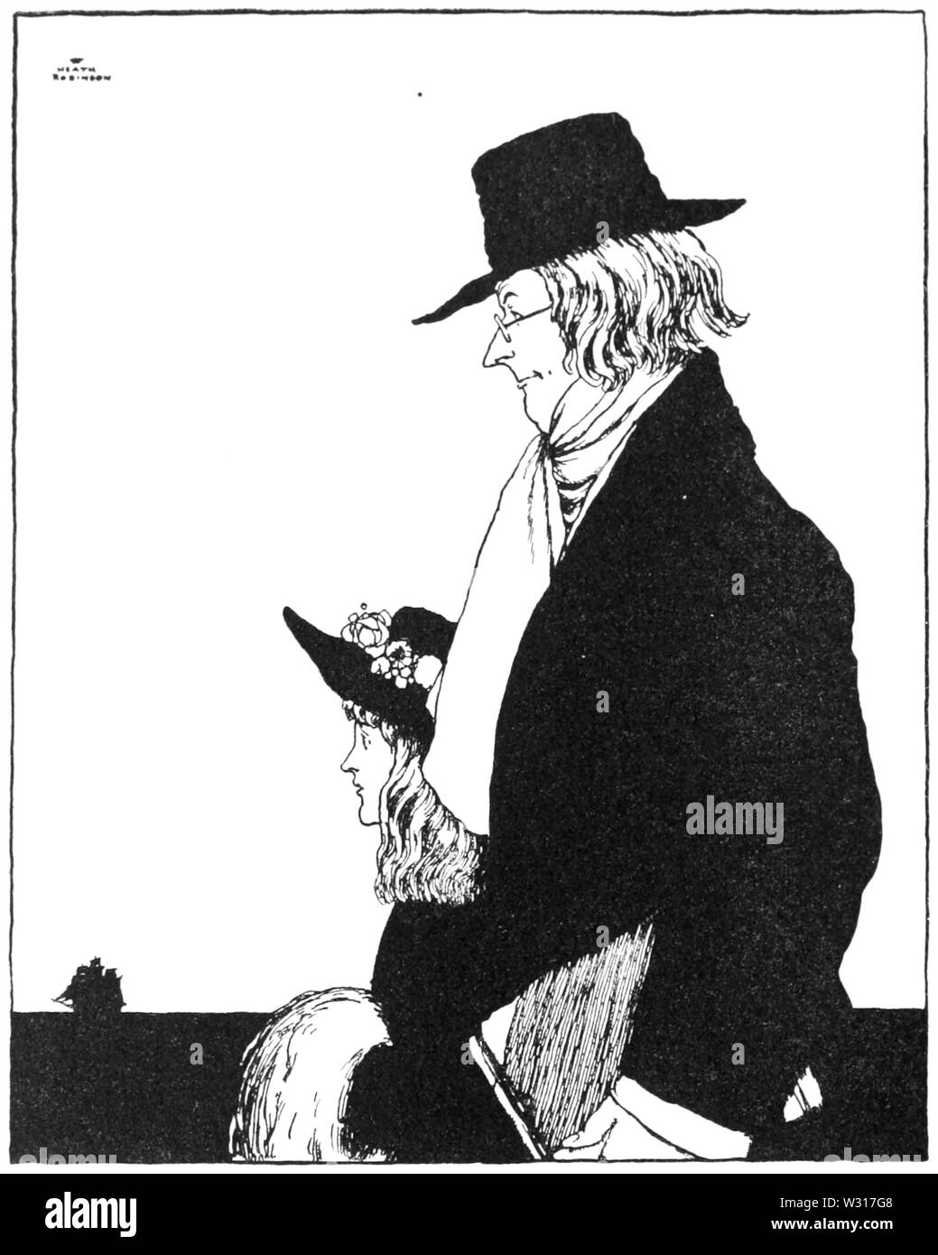 Page 136 l'illustration, l'eau les bébés Banque D'Images