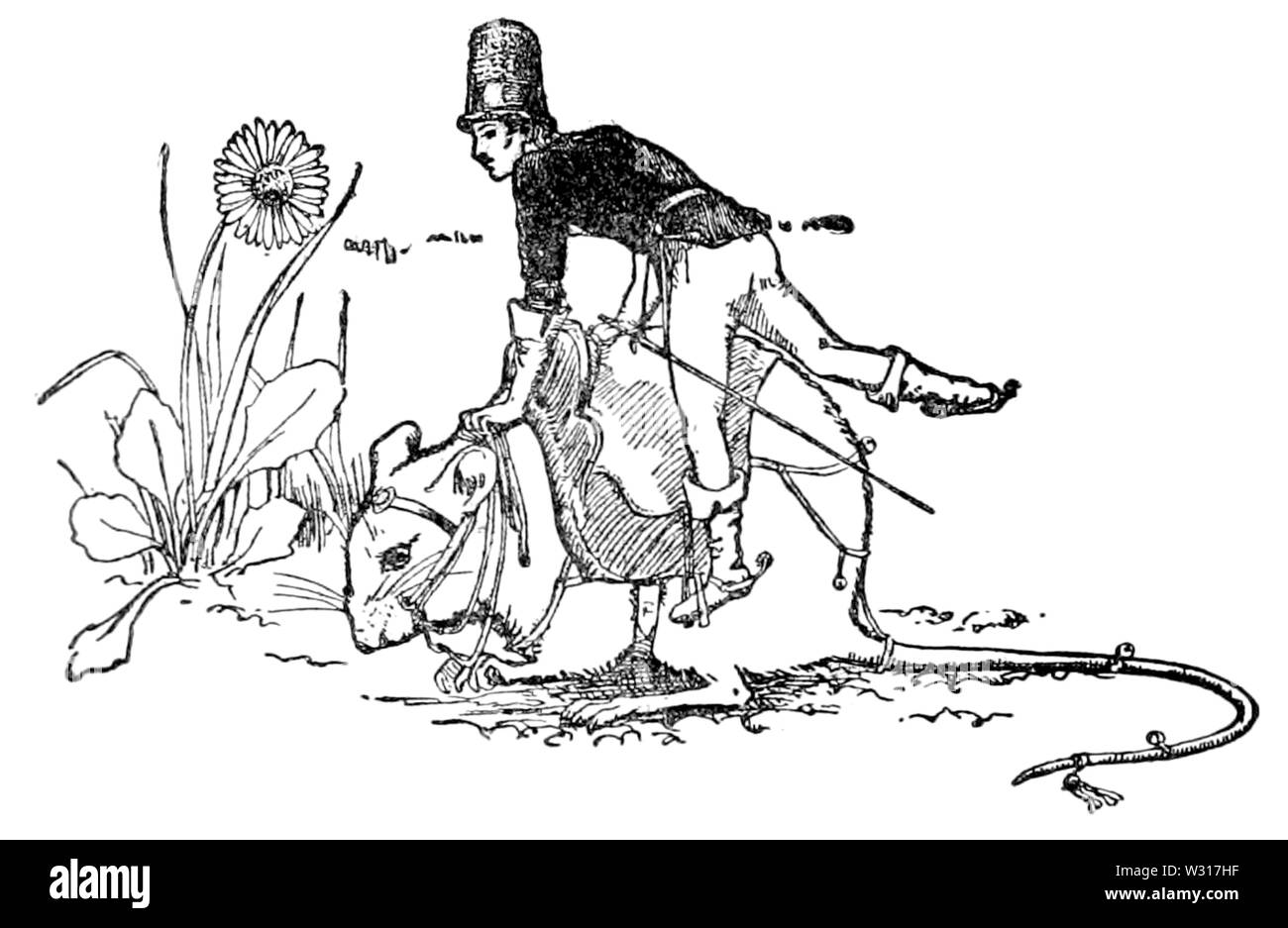 Illustration Page 150 en anglais Fairy Tales Banque D'Images