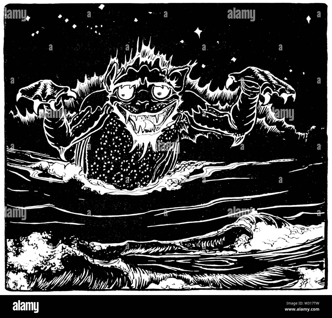 Page 198 dans l'illustration plus Celtic Fairy Tales Banque D'Images