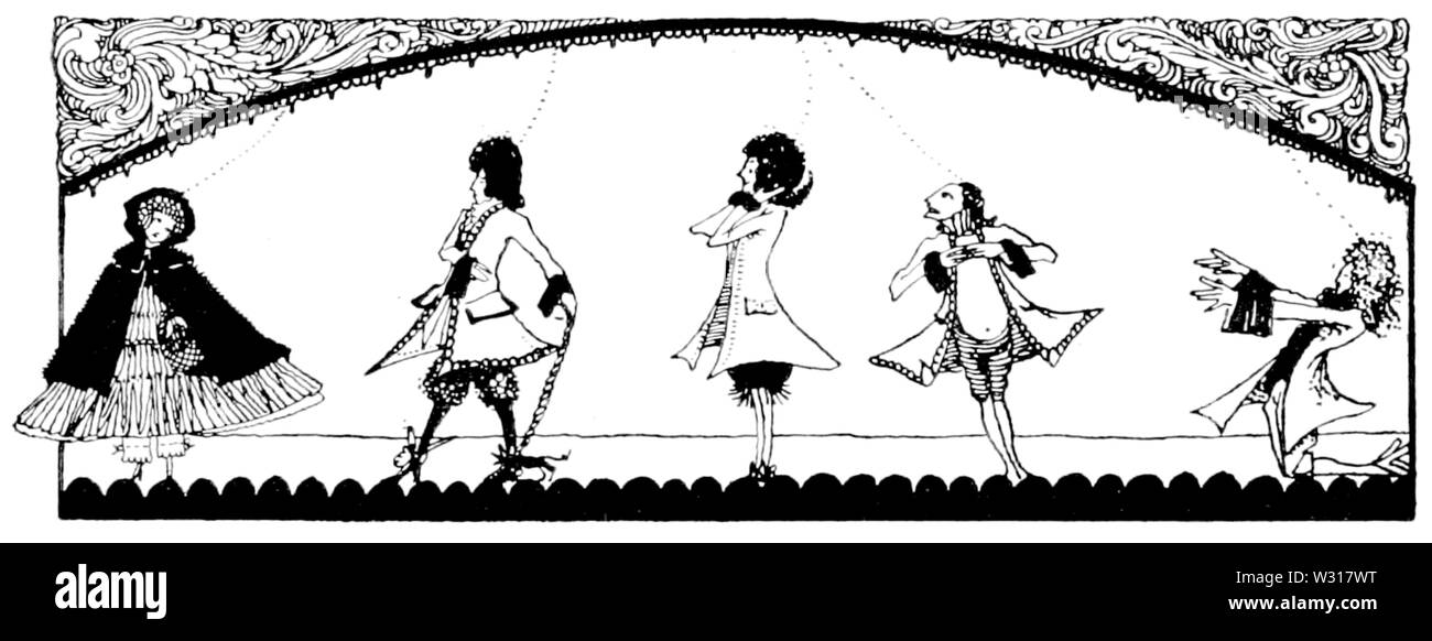 Page 21 illustration des contes de fées de Charles Perrault (Clarke, 1922) Banque D'Images