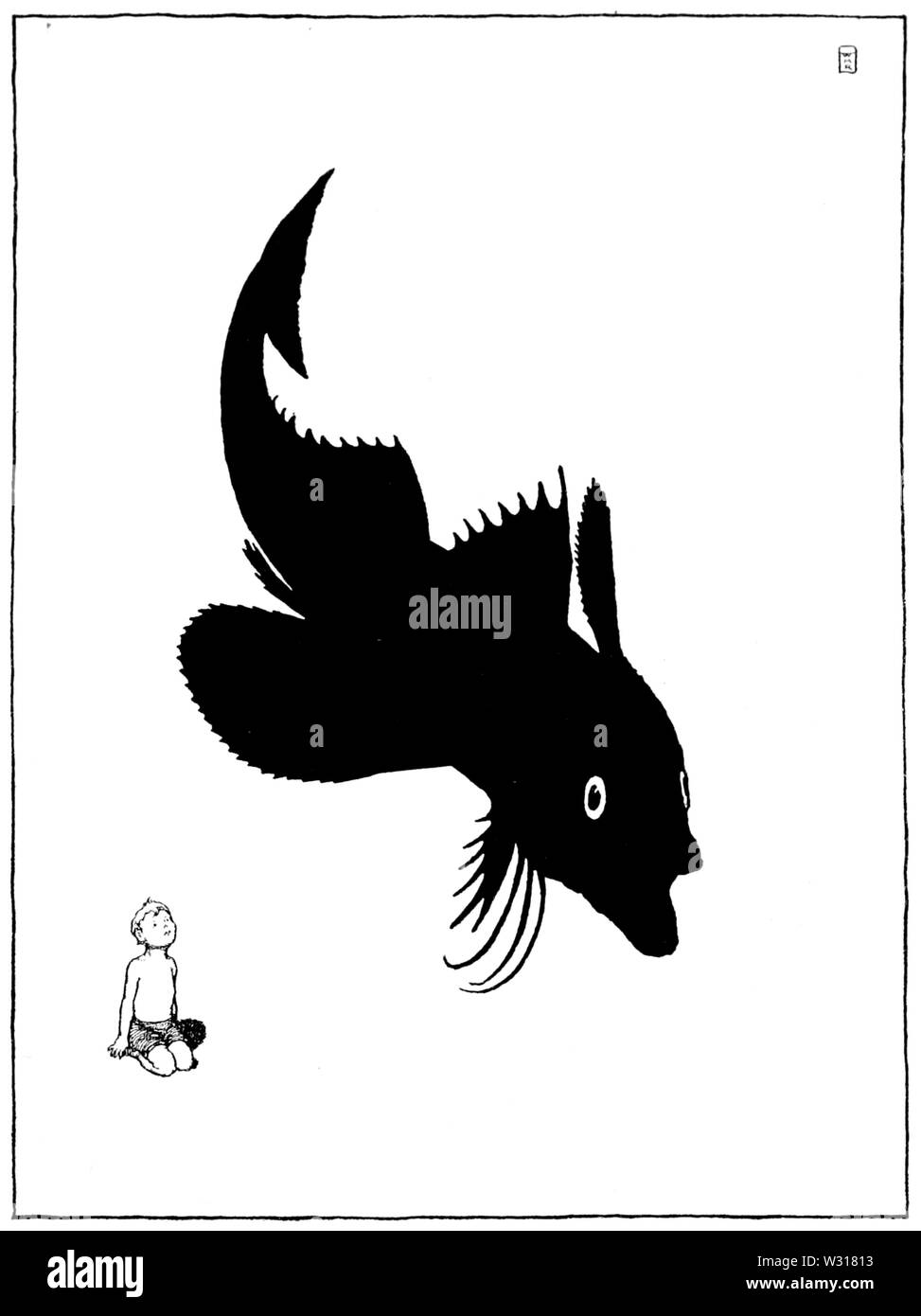 Page 228 l'illustration, l'eau les bébés Banque D'Images