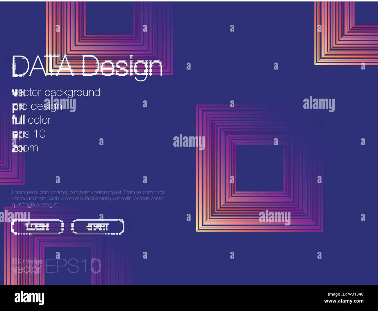 Résumé fond mélange. Modèle pour site web Illustration de Vecteur