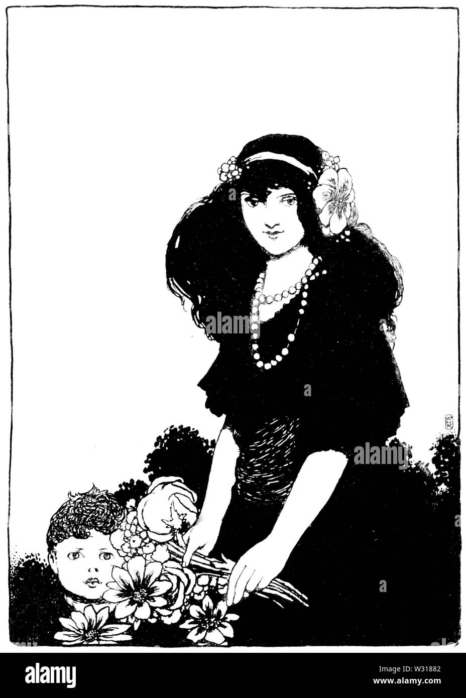 Page 266 l'illustration, l'eau les bébés Banque D'Images