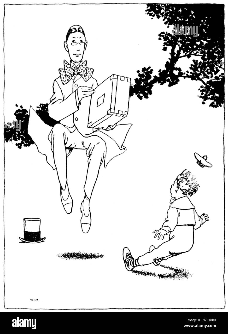 Page 294 l'illustration, l'eau les bébés Banque D'Images