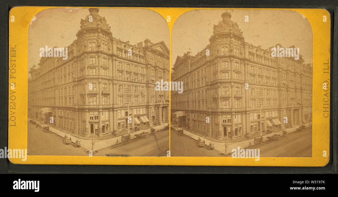 Palmer House, State Street, par Lovejoy & Foster Banque D'Images