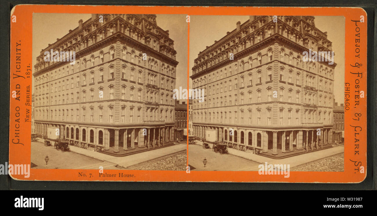 Palmer House, par Lovejoy et Foster 2 Banque D'Images