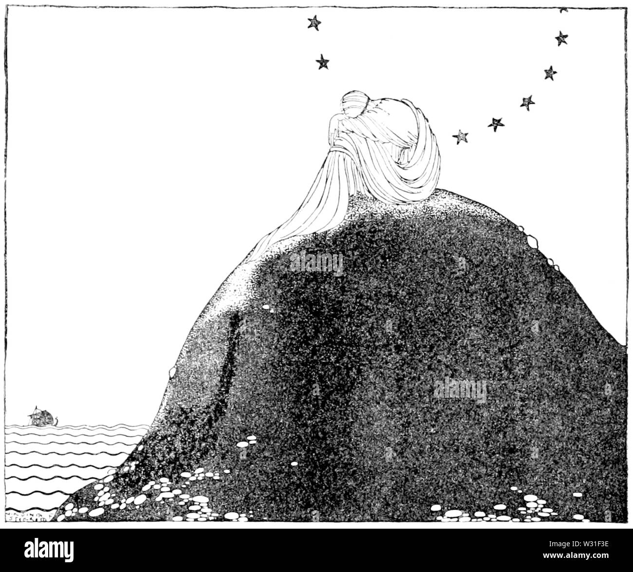 La page 41 de l'EISN plaque Tanglewood Tales (1921) Banque D'Images