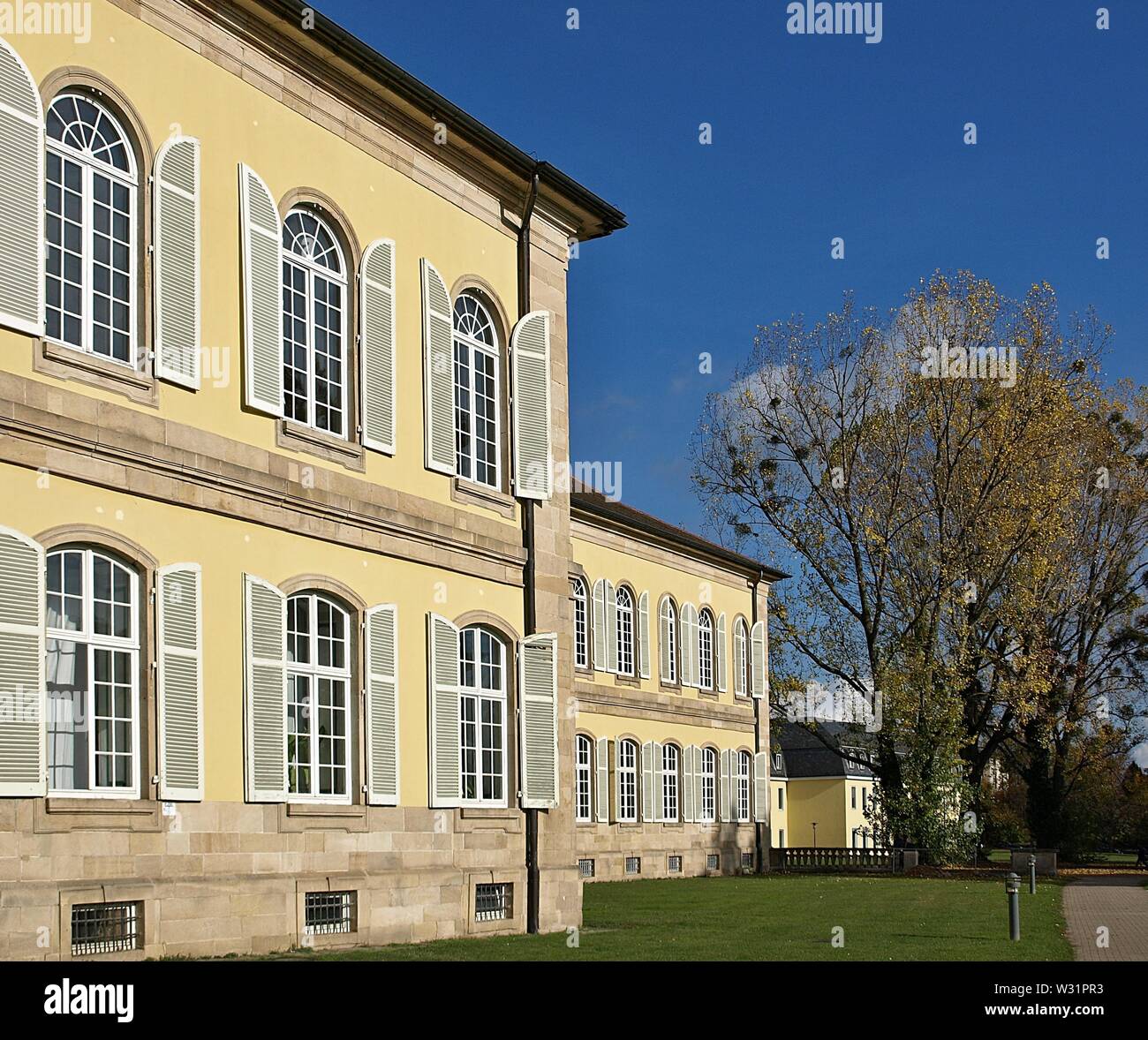 Universität Hohenheim, une célèbre université de Stuttgart Banque D'Images