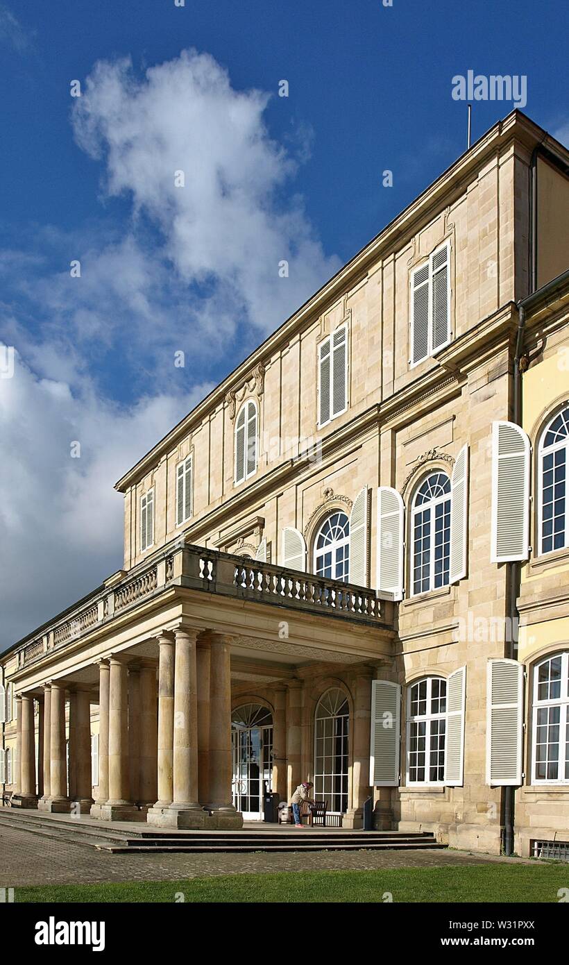 Universität Hohenheim, une célèbre université de Stuttgart Banque D'Images