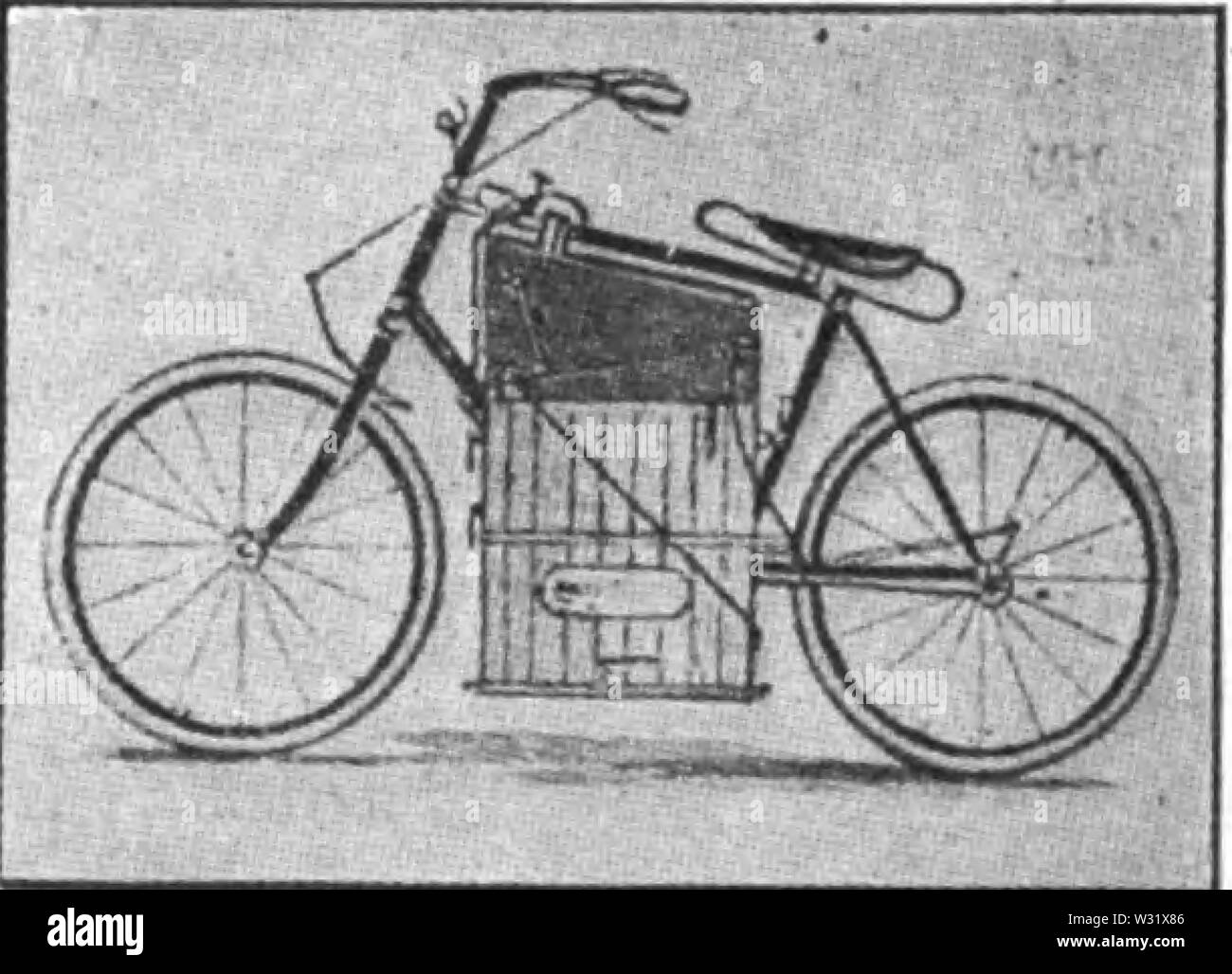 1886 Le vélocipède à vapeur Roper Ouvrage de référence standard Banque D'Images