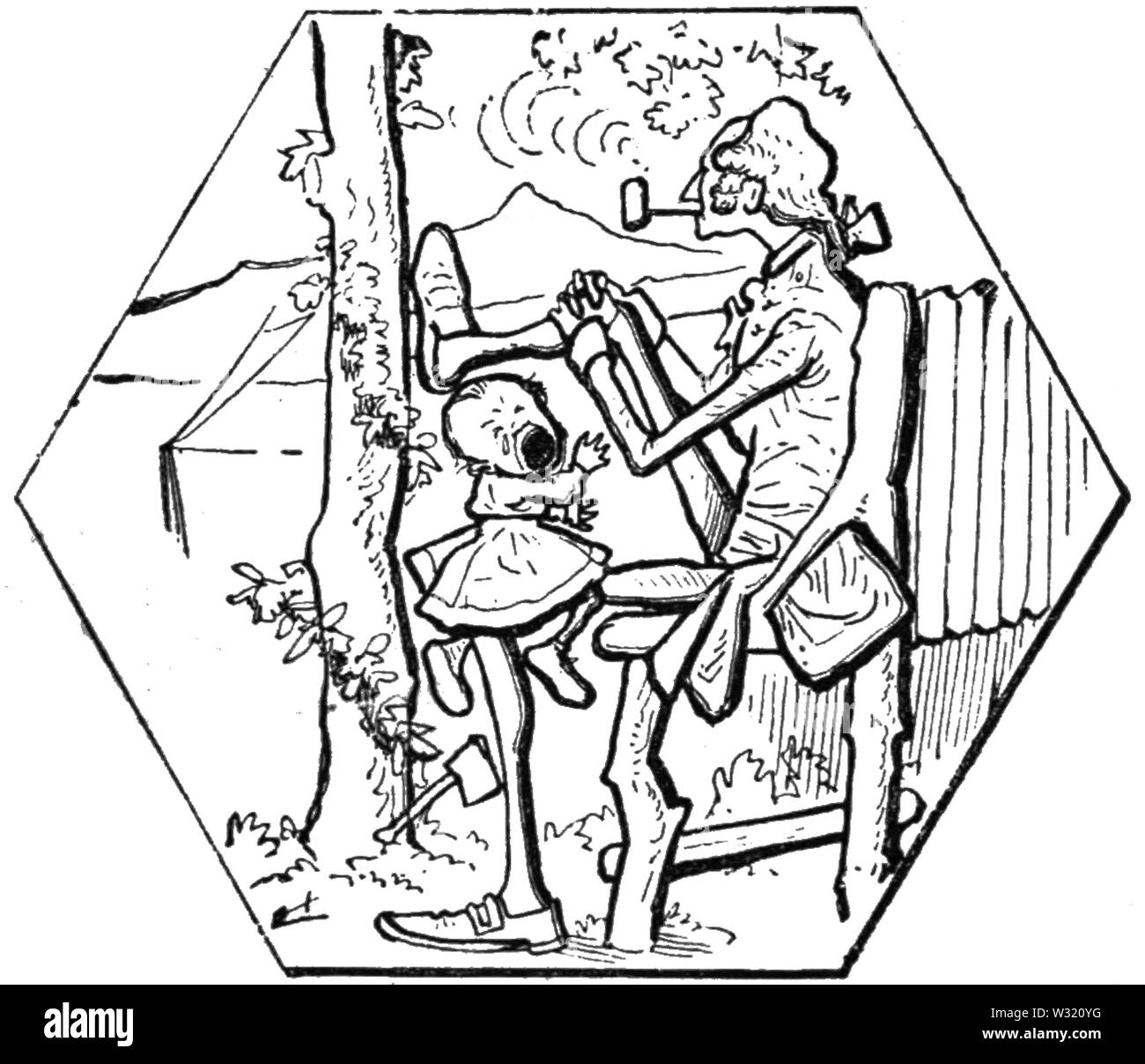 SMO V12 D291 G W appréciant le repos de la vie privée Banque D'Images