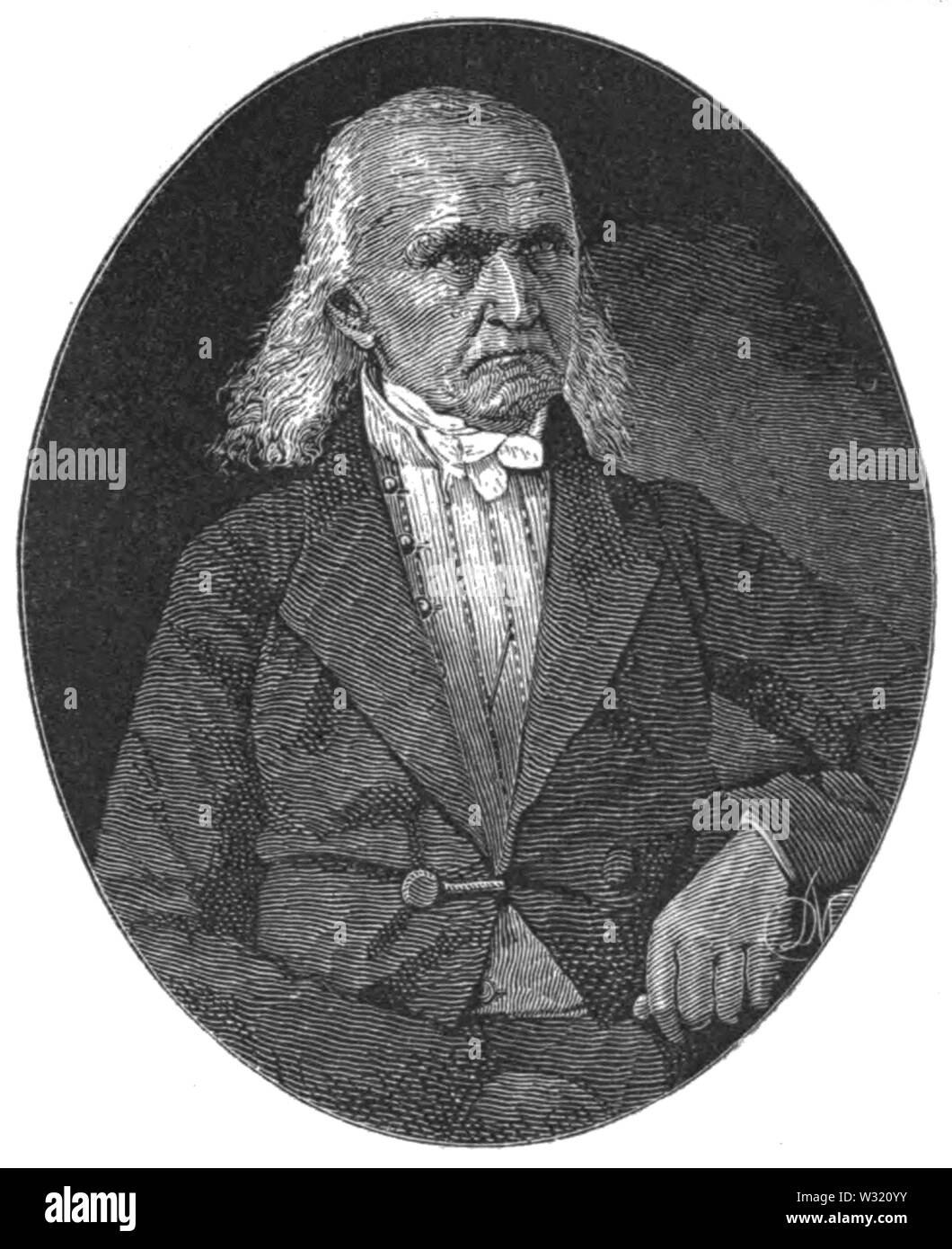 SMO V12 D309 Thomas, neuvième Seigneur Fairfax Banque D'Images