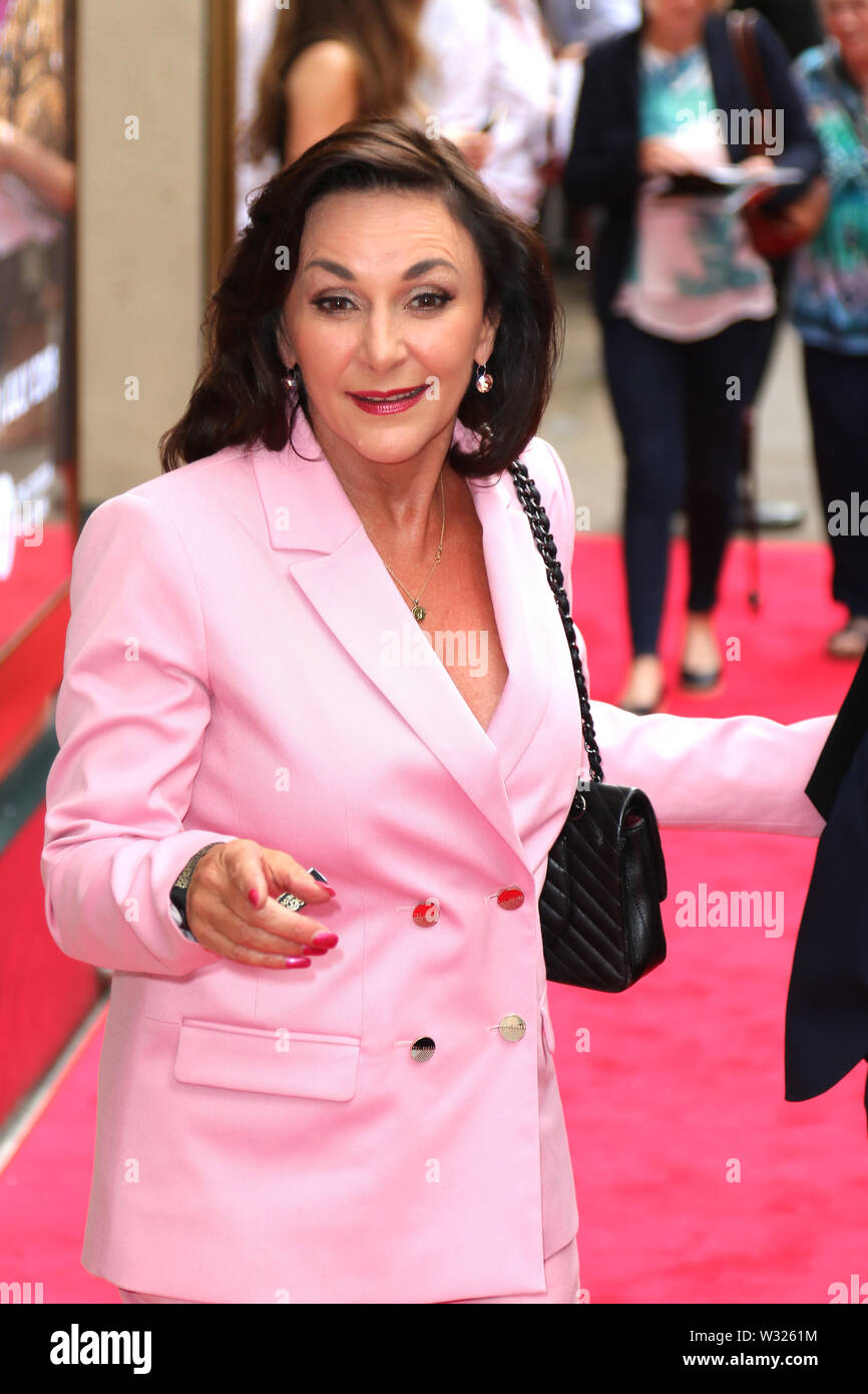 Shirley Ballas, Joseph et l'Étonnant Dreamcoat Technicolor - Communiqué de nuit, , London Palladium, Londres, Royaume-Uni, 11 juillet 2019, photo de Richard Goldschmidt Banque D'Images