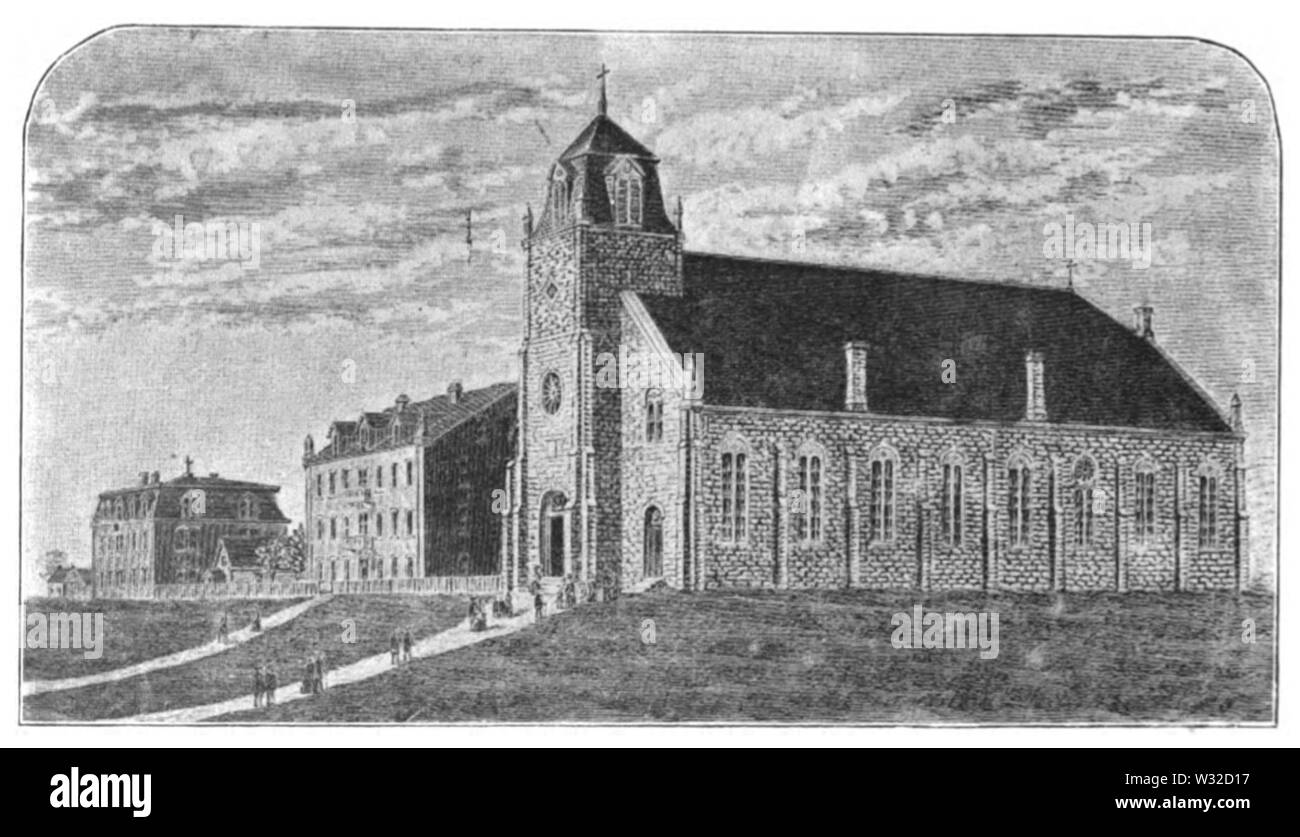 StFrancisChurch NeoshoCounty Kansas USA Banque D'Images