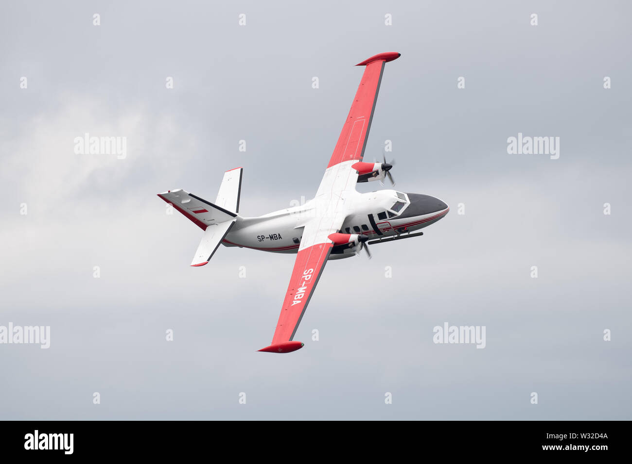 Let L-410 Turbolet à Gdynia, Pologne. 27 juin 2019 © Wojciech Strozyk / Alamy Stock Photo Banque D'Images