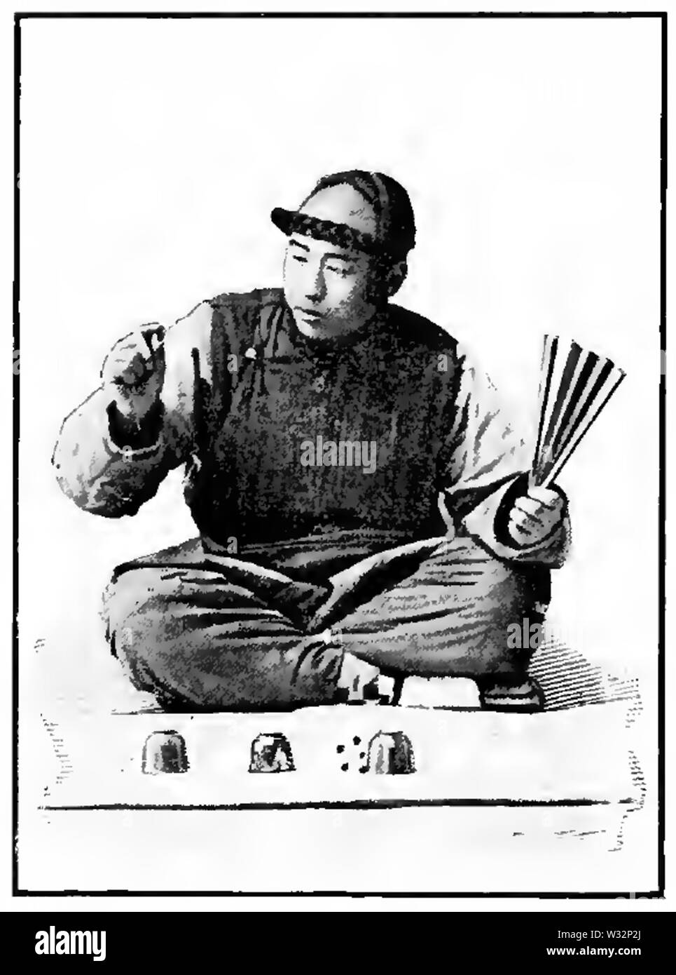 Les Chinois Garçon et fille page 148 Banque D'Images