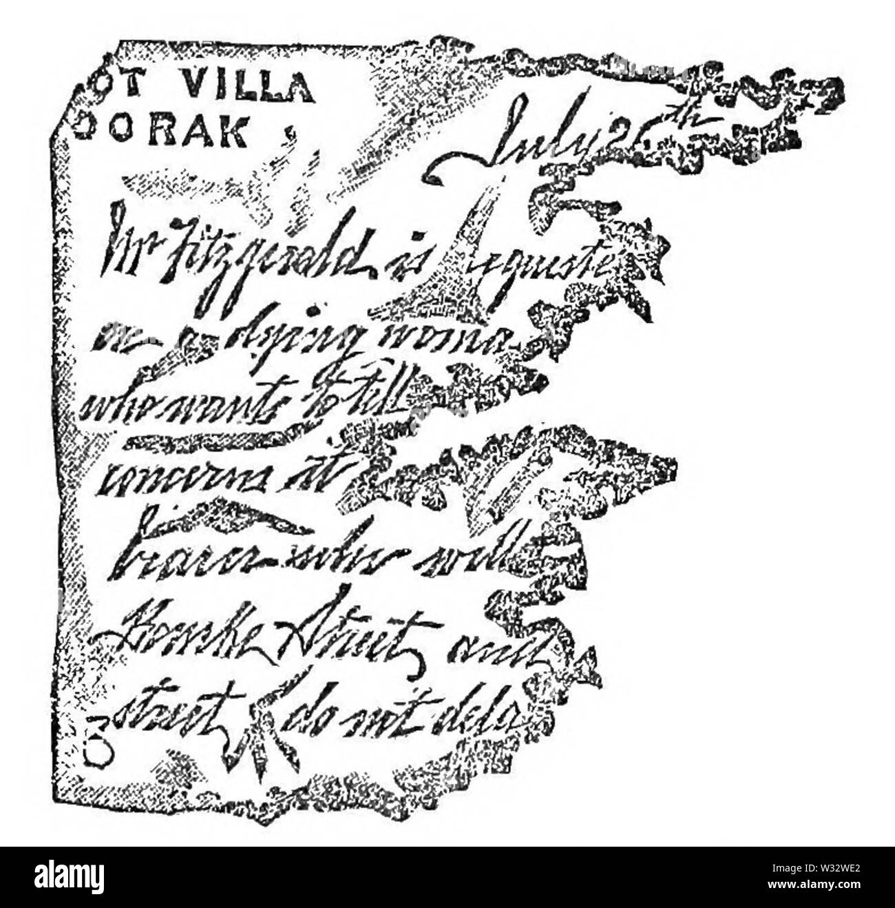 Le mystère d'un Hansom Cab, page 98 Banque D'Images