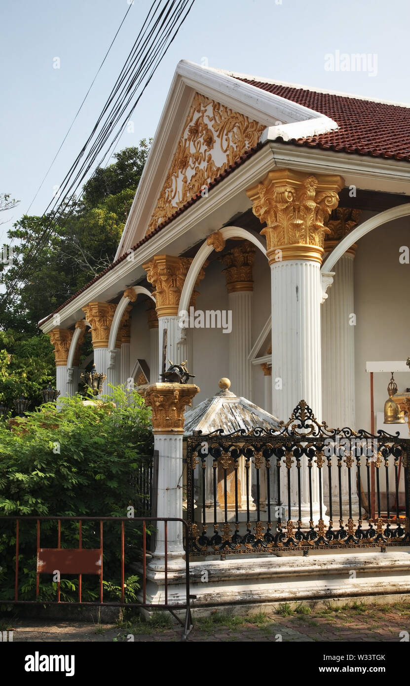 Wat Khachon Rangsan dans la ville de Phuket. La province de Phuket. Thaïlande Banque D'Images