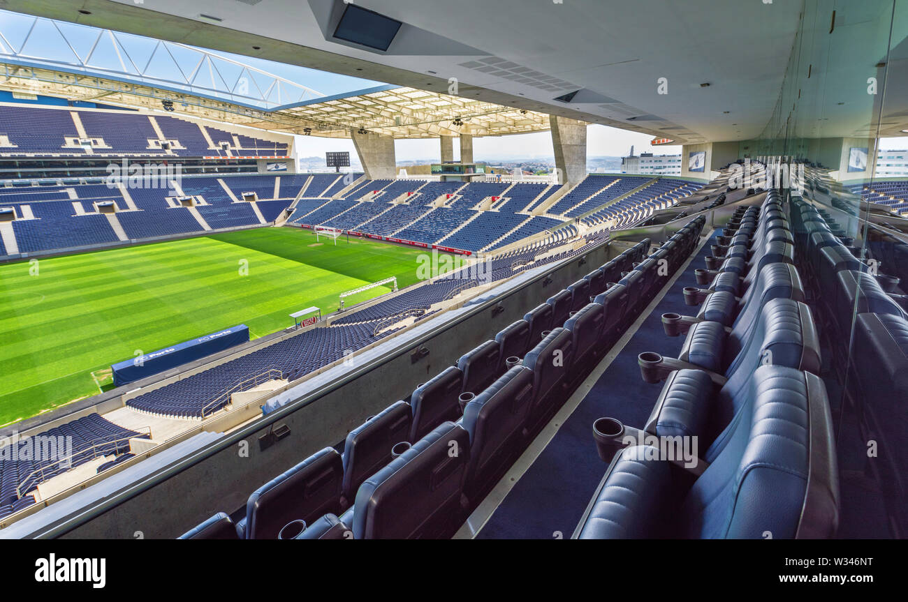 Visiter Estadio do Dragao - l'aire officielle du FC Porto Banque D'Images