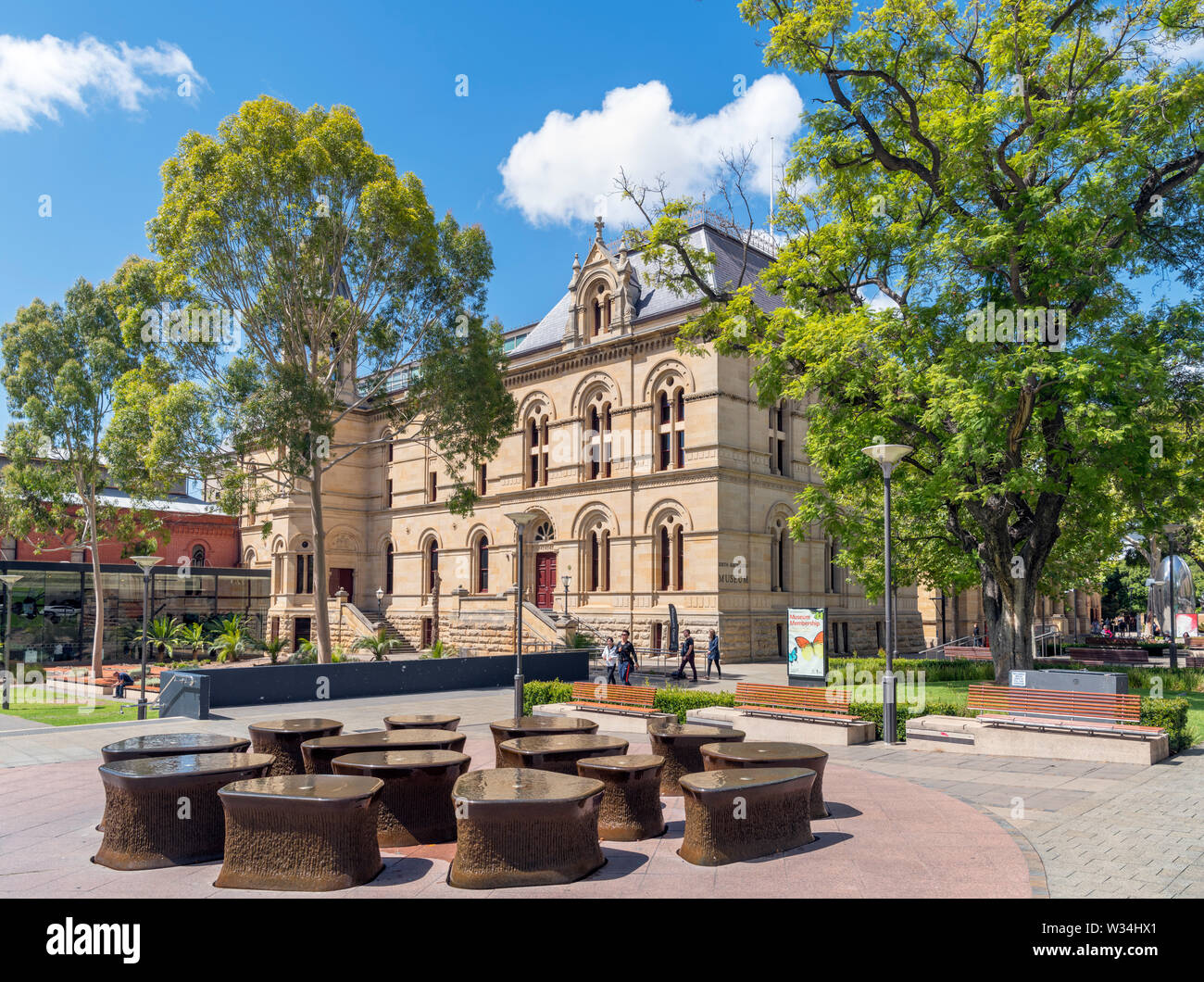 South Australian Museum, North Terrace, Adelaide, Australie du Sud, Australie Banque D'Images