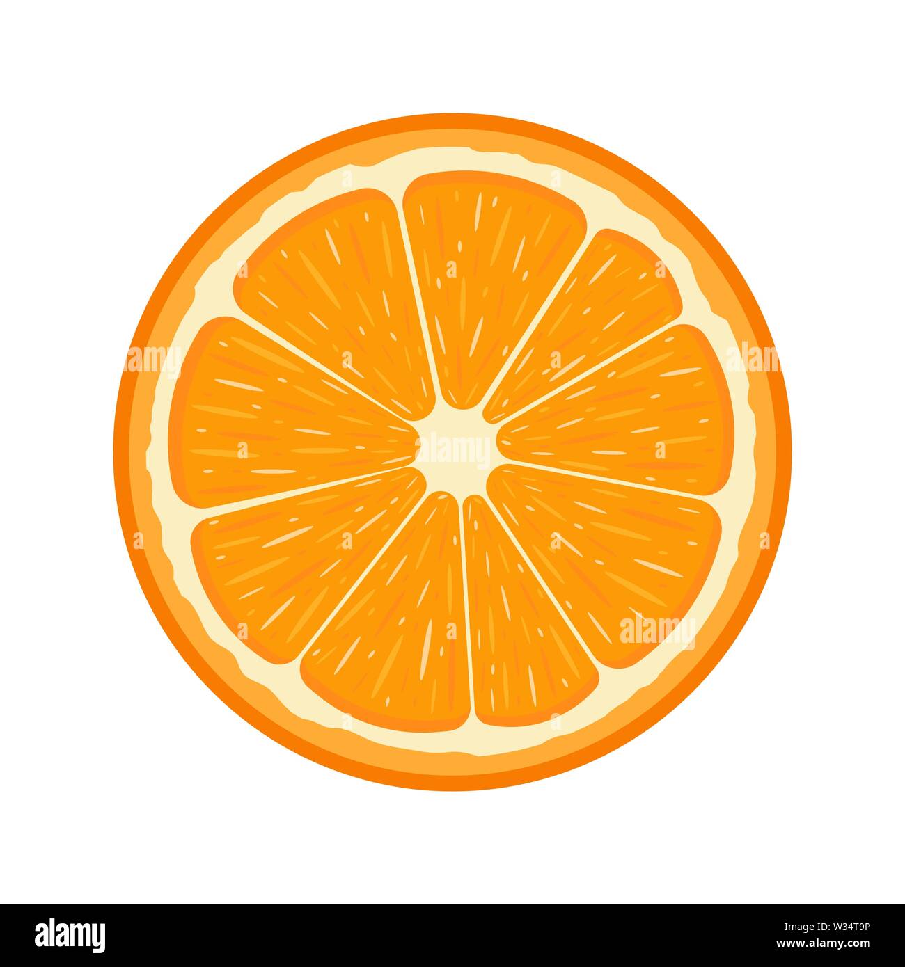Dessin De Fruits Orange