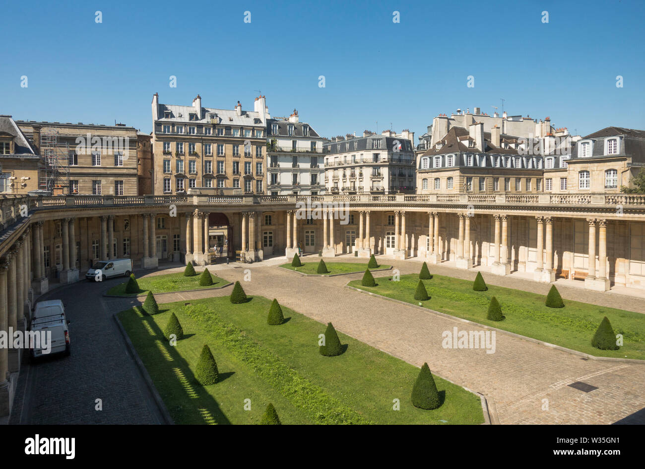 La Cour des Archives nationales, le bâtiment du Musée de l'histoire de  France, Marais, Paris. France, Europe Photo Stock - Alamy