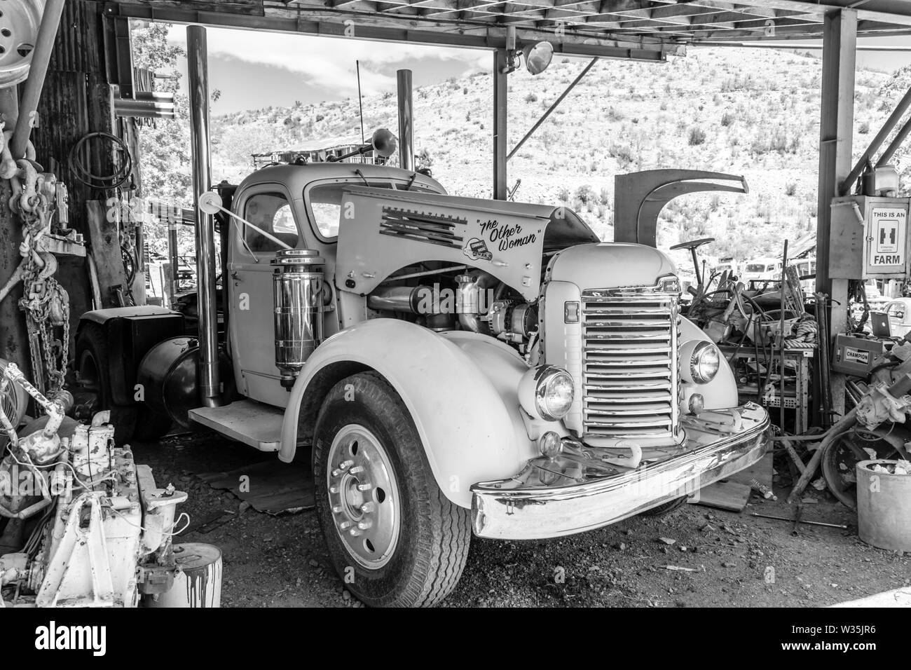 Jerome Ghost Town l'autre femme Banque D'Images