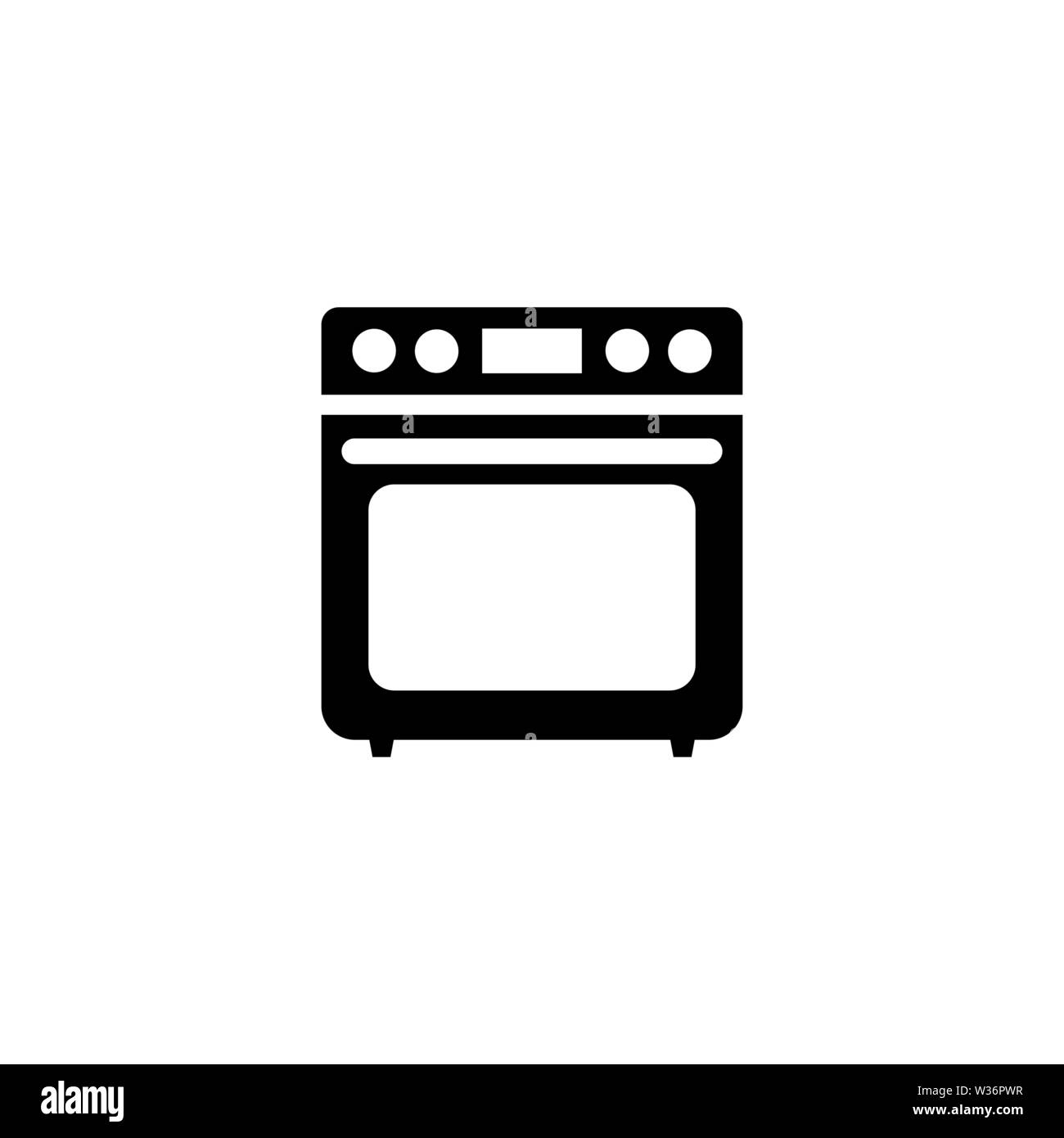 Cuisinière. Icône vecteur illustration. Télévision Simple symbole noir sur fond blanc. Cuisinière modèle de conception de signe pour l'interface utilisateur web et mobile Illustration de Vecteur Cuisinière. Icône vecteur illustration. Télévision Simple symbole noir sur fond blanc. Cuisinière modèle de conception de signe pour l'interface utilisateur web et mobile Illustration de Vecteur