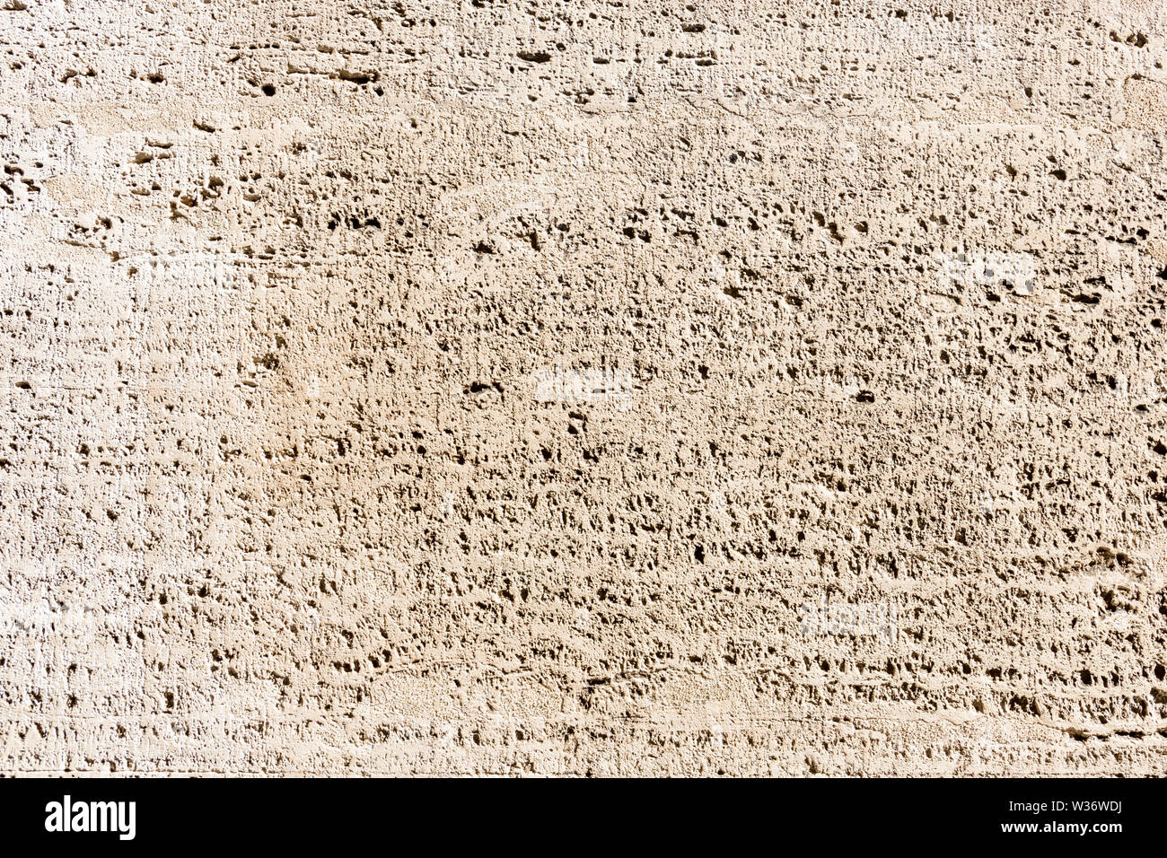 Mur de béton vide fond texture, couleur beige. Banque D'Images